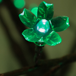 Green LED Cherry Blossom